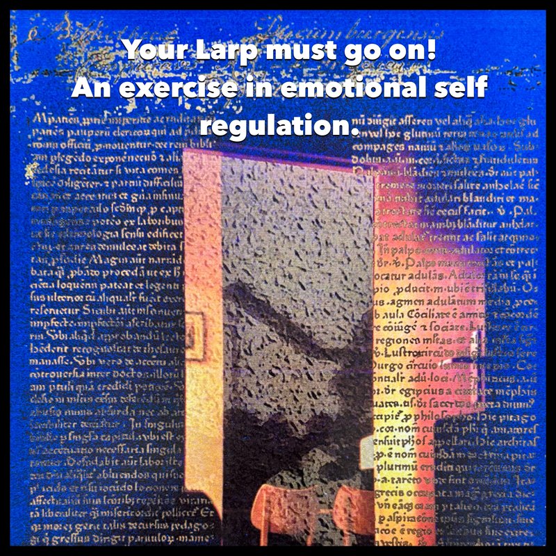 Emotional Self-Regulation for Larp, an Exploration